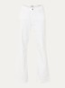 Shakira high waist flared jeans met steekzakken - Wit