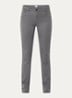 Shakira high waist slim fit pantalon - Grijs