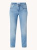 Shakira mid waist slim fit jeans met lichte wassing - Indigo