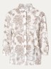 Vicki blouse met bloemborduring - Donkerbruin