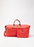 Holdall weekendtas met logo en uitneembare etui - Koraal