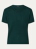 Glenda kabelgebreide T-shirt - Groen