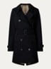 Kensington trenchcoat met steekzakken - Zwart