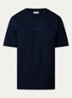 Ryan T-shirt met logoborduring - Donkerblauw