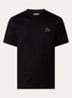 Seth T-shirt met logo - Zwart