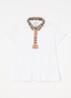 Sigrid blousejurk met polokraag - Wit