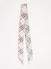 Sjaal van zijde 180 x 8 cm - Lichtroze