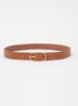 Bella riem van leer  - Cognac