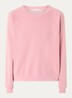Carrie sweater met borduring - Roze
