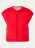 Gio gewatteerde bodywarmer met klepzakken - Rood