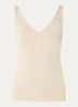 Lia tanktop met stretch - Beige