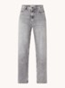 Lina MJ high waist wide leg jeans met steekzakken - Grijs