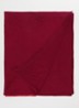 Chiffre sjaal met strass 175 x 70 cm - Bordeauxrood