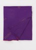 Chiffre sjaal met strass 175 x 70 cm - Paars