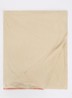 Initials sjaal met strass 180 x 75 cm - Donkerbeige