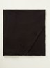 Initials sjaal met strass 190 x 60 cm - Black / Zwart