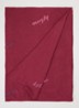 Signature sjaal 200 x 75 cm - Cranberryrood