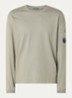 Longsleeve met logo - Khaki