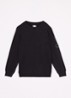 Sweater met logo - Zwart