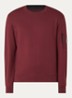 Sweater met logo - Bordeauxrood