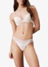 Attraction plunge push-up bh - Creme