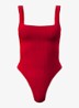 Badpak met structuur - Rood