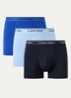 Boxershorts met logoband in 3-pack - Donkerblauw