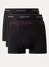 Boxershorts met logoband in 3-pack - Diepzwart