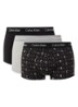 Boxershorts met logoband in 3-pack - Zwart