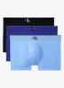 Boxershorts met logoband in 3-pack - Blauw