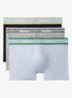 Boxerslips met logoband in 3-pack - Beige
