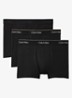 Boxerslips met logoband in 3-pack - Donkerblauw