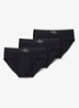 Boxerslips met logoband in 3-pack - Zwart