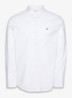 Classix Oxford regular fit overhemd met logoborduring - Wit