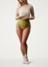 Corrigerende body met rib structuur - Lime