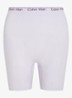 Corrigerende short met logoband - Lila