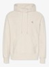 Hoodie met logoborduring - Chalk-67U