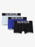 Intense power boxer met logoband in 3-pack - Lichtblauw