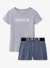 Intense Power pyjamaset met logo - Grijs