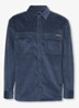 Jack van corduroy met klepzakken - Donkerblauw