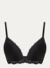 Lift Demi voorgevormde bh met light push-up - Zwart