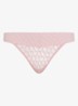 Low waisted hipster met details van kant - Lichtroze