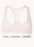 Modern bralette met logoband - Nymphs thigh  / roze