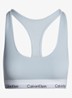 Modern bralette met logoband - Plein air  / blauw
