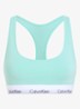 Modern bralette met logoband - Beau blue  / blauw