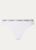Modern hipster met logoband - White / wit