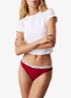 Modern hipster met logoband - Juneberry / rood