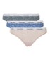 Modern Logo slip van kant in 3-pack - Blauw