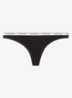 Modern string met logoband - Black  / zwart