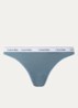Modern string met logoband - Blue performance / blauw